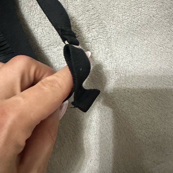 Karen Millen Black Tiered Fringe Bandage Knit dress - Picture 6 of 16